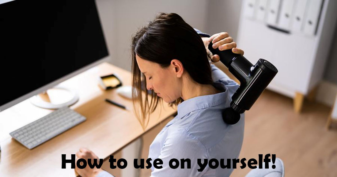 Four Solutions to How to use a massage Gun on yourself